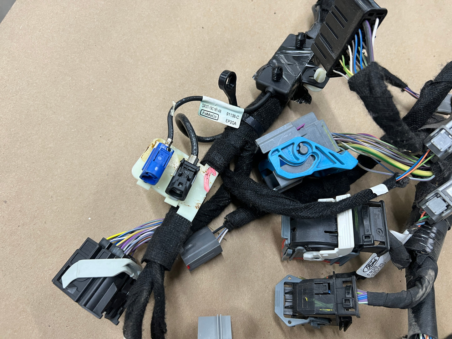 2018-2023 Ford Mustang GT 5.0 Dash Wiring Harness MR3T-14401-LD