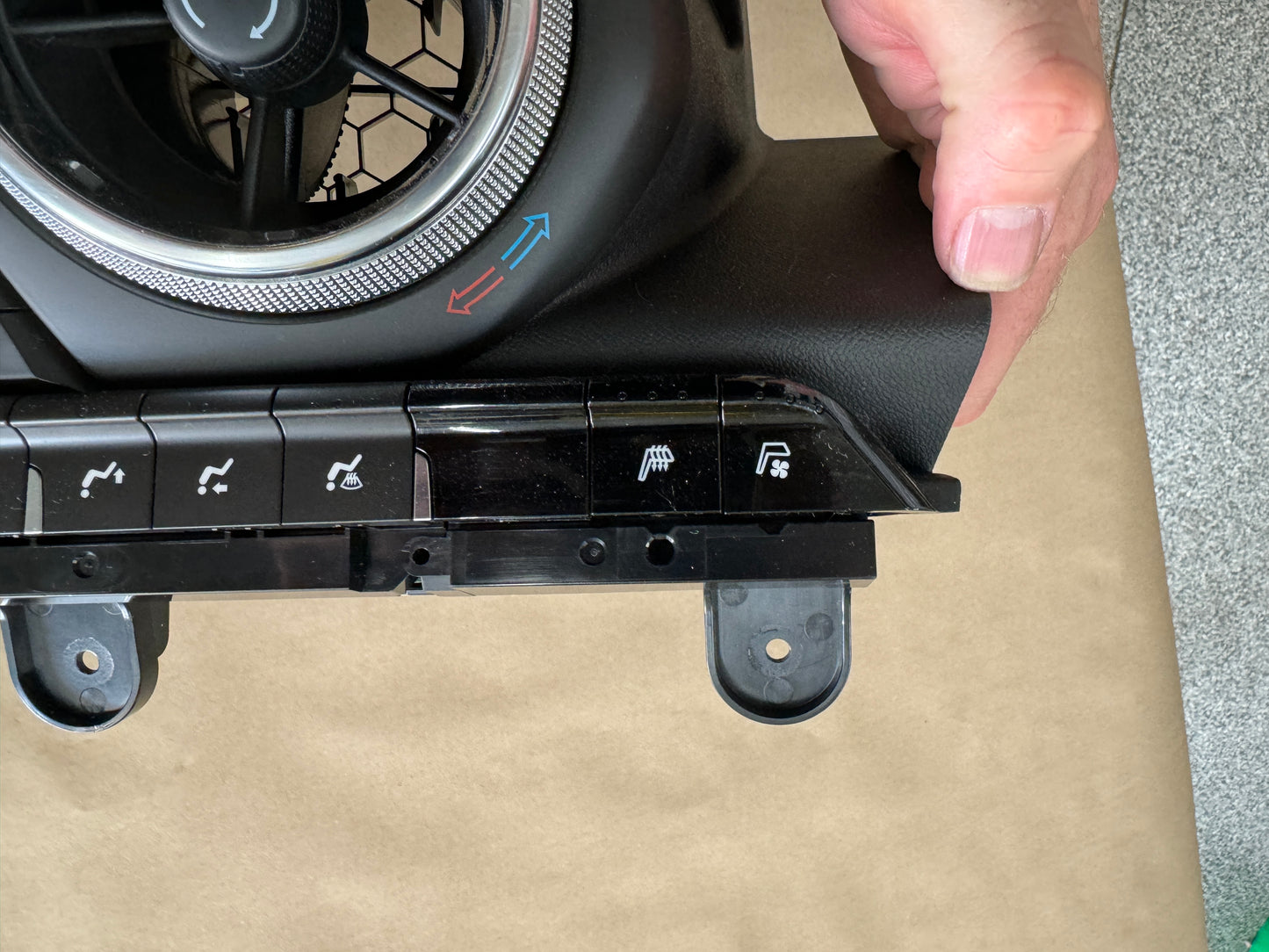 2016-2023 Chevrolet Camaro Air HVAC Heater A/C Control Panel Trim Piece GM - OEM