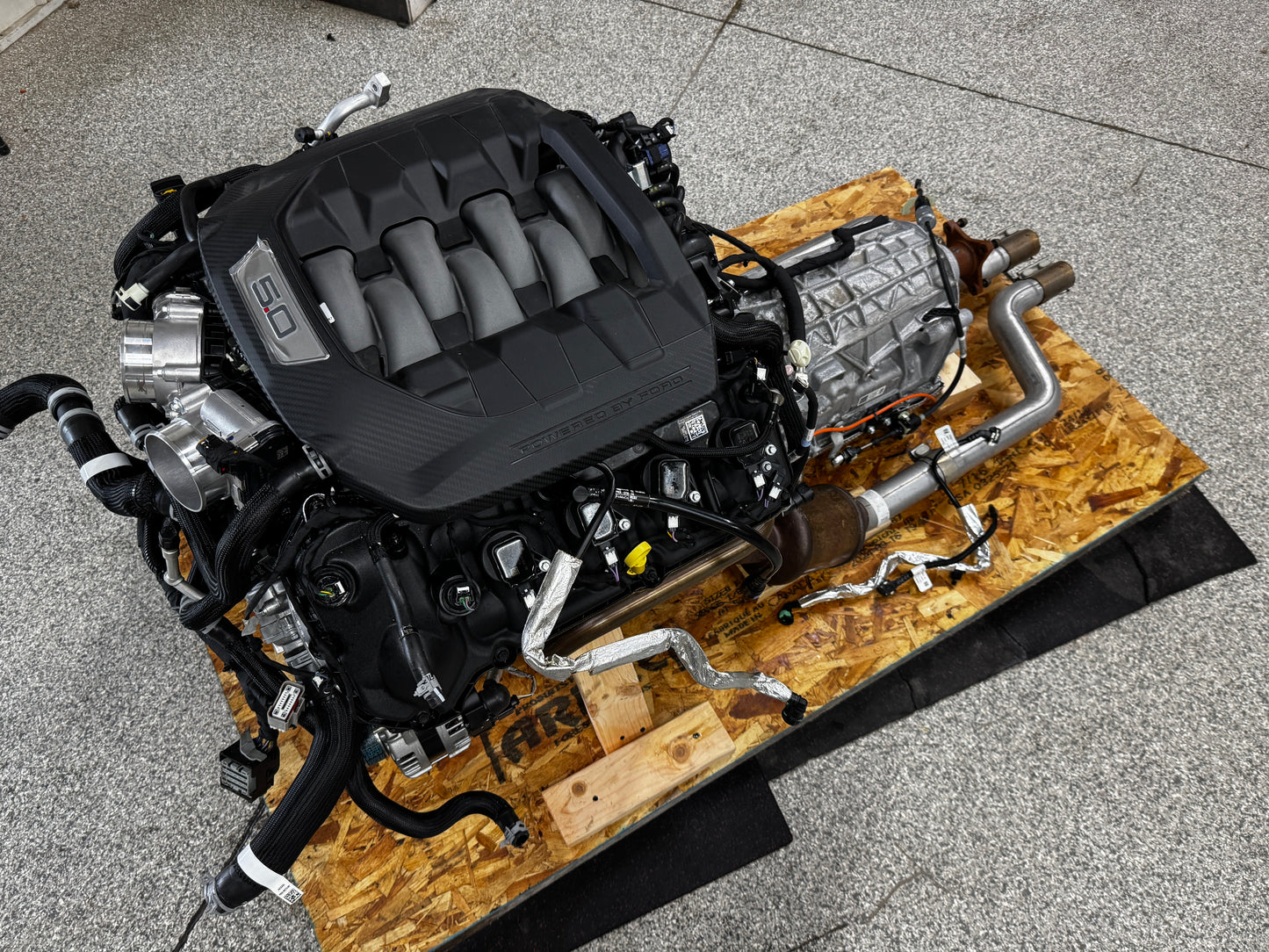 2026 Mustang 5.0 Coyote Gen 4 Engine Drivetrain 10R80Transmission 1300 Miles