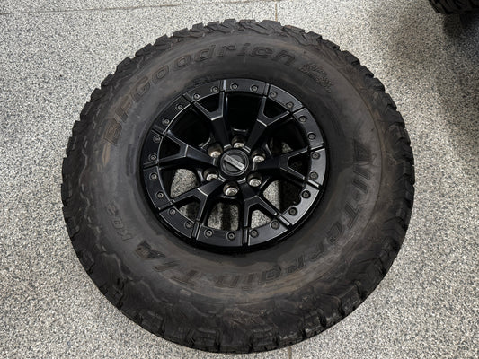 2023-2025 F-150 Raptor R Bead Lock Wheel Rim 17x8.5" BFGoodrich 37x12.50x17