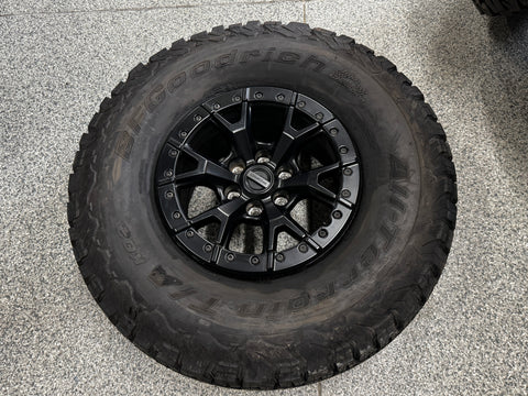 2023-2025 F-150 Raptor R Bead Lock Wheel Rim 17x8.5" BFGoodrich 37x12.50x17