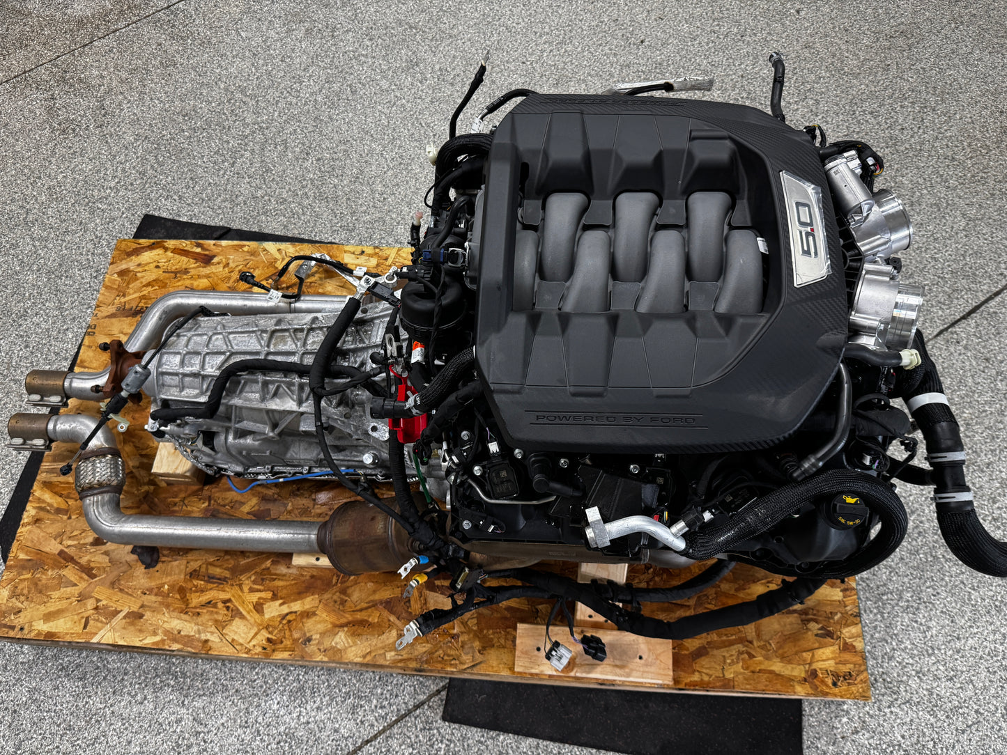 2026 Mustang 5.0 Coyote Gen 4 Engine Drivetrain 10R80Transmission 1300 Miles