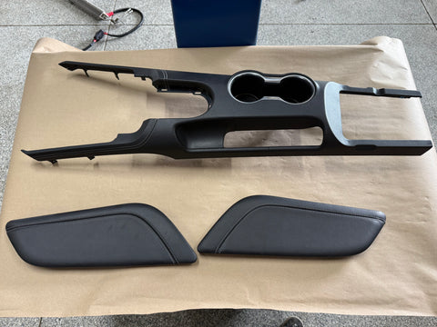 2018-2023 Ford Mustang GT Center Console Top Interior Trim Pieces Leather