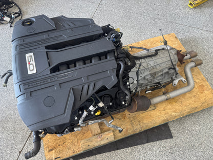 2021 Mustang 5.0 Coyote Gen 3 Engine Drivetrain 10R80 Automatic Auto 19k mi