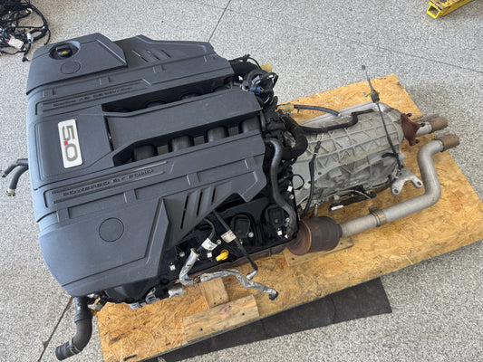 2021 Mustang 5.0 Coyote Gen 3 Engine Drivetrain 10R80 Automatic Auto 19k mi