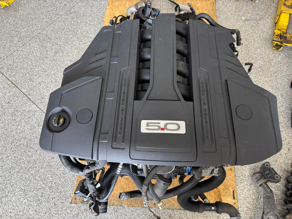 2021 Mustang 5.0 Coyote Gen 3 Engine Drivetrain 10R80 Automatic Auto 19k mi
