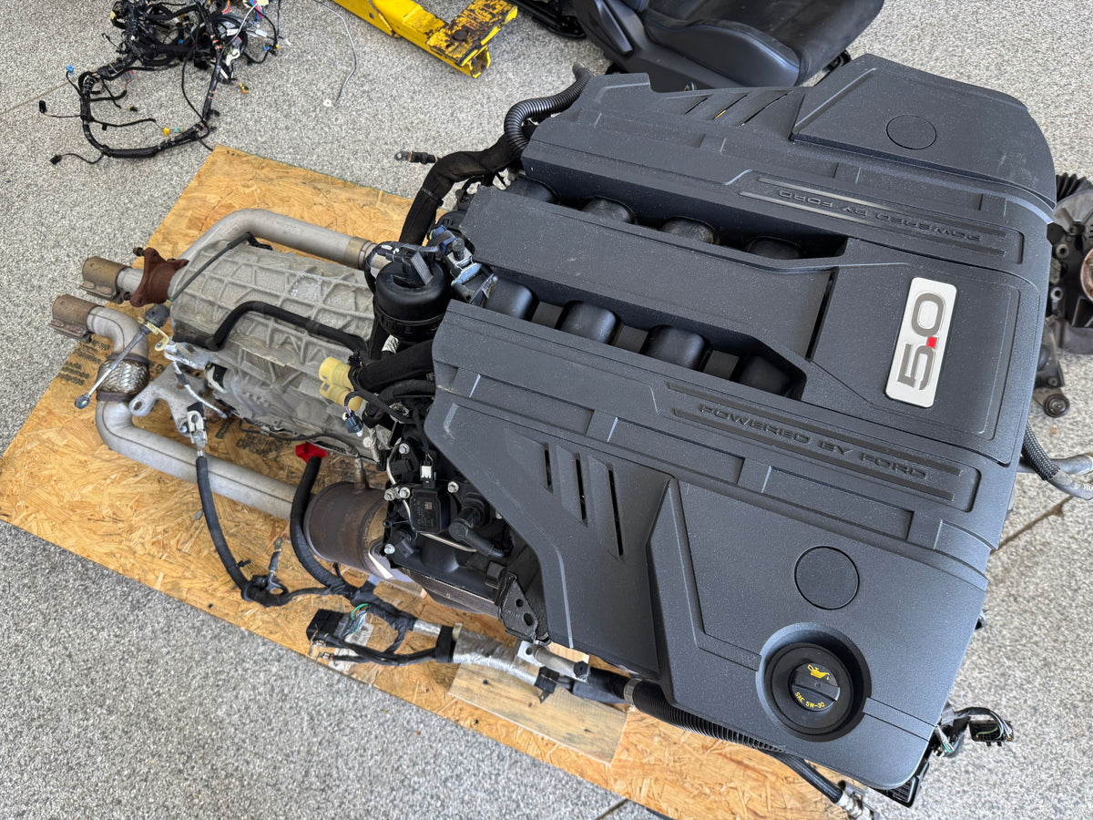 2021 Mustang 5.0 Coyote Gen 3 Engine Drivetrain 10R80 Automatic Auto 19k mi