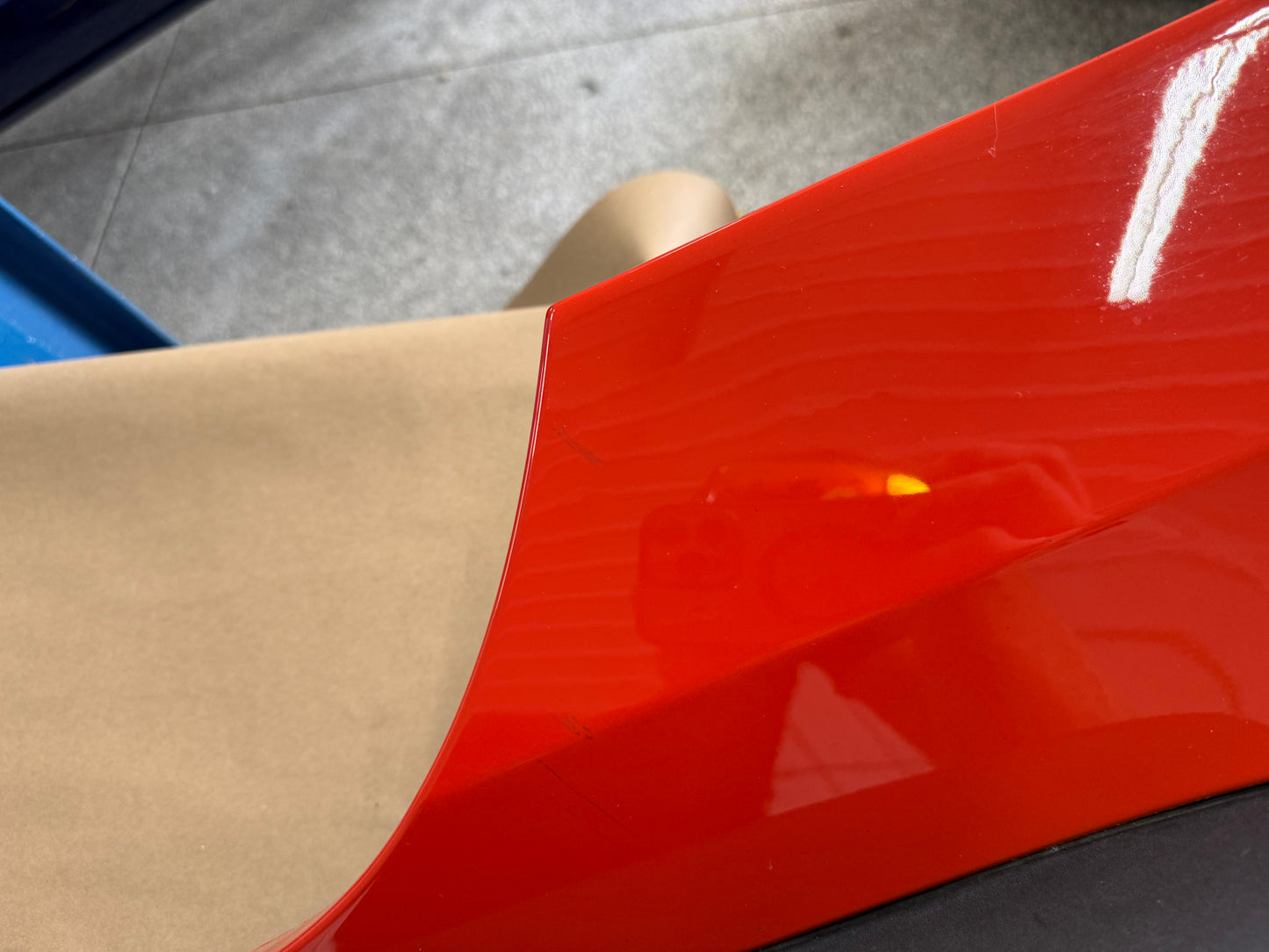 2015-2023 Ford Mustang GT V6 Side Skirt Molding LH Driver Side "Comp Orange"