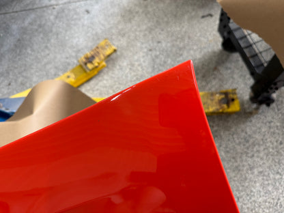 2015-2023 Ford Mustang GT V6 Side Skirt Molding LH Driver Side "Comp Orange"
