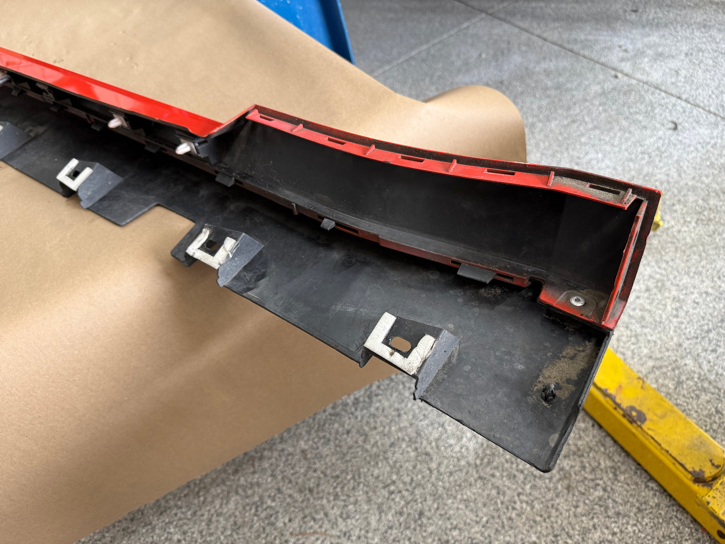 2015-2023 Ford Mustang GT V6 Side Skirt Molding LH Driver Side "Comp Orange"
