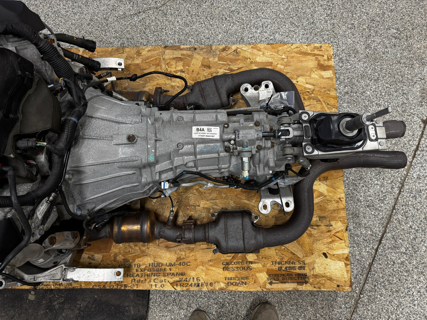 2017 Camaro SS 6.2 LT1 Engine Drivetrain 6 Speed Manual Transmission 53k Miles