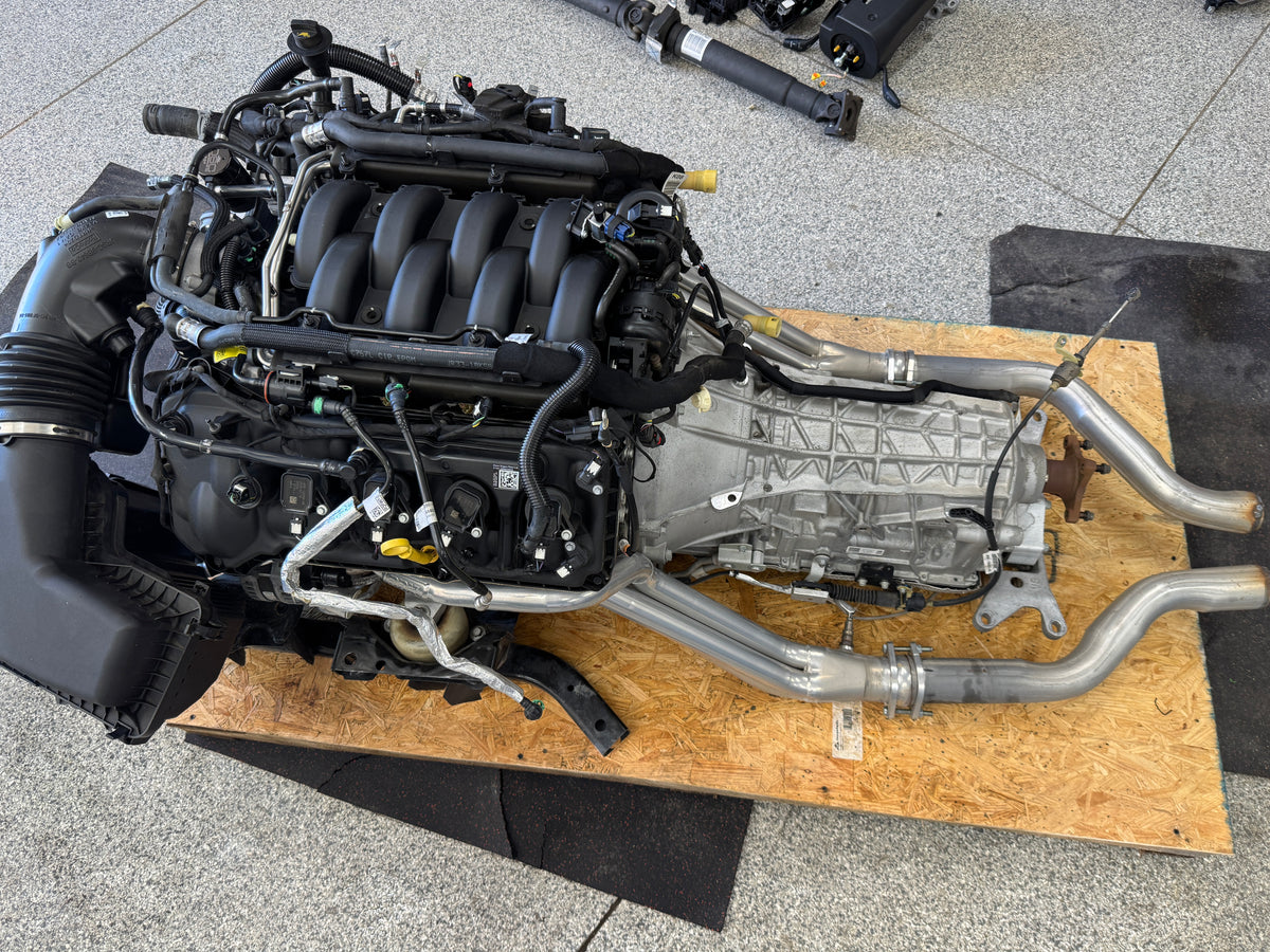 2022 Mustang 5.0 Coyote Gen 3 Engine Drivetrain 10R80 Automatic Auto
