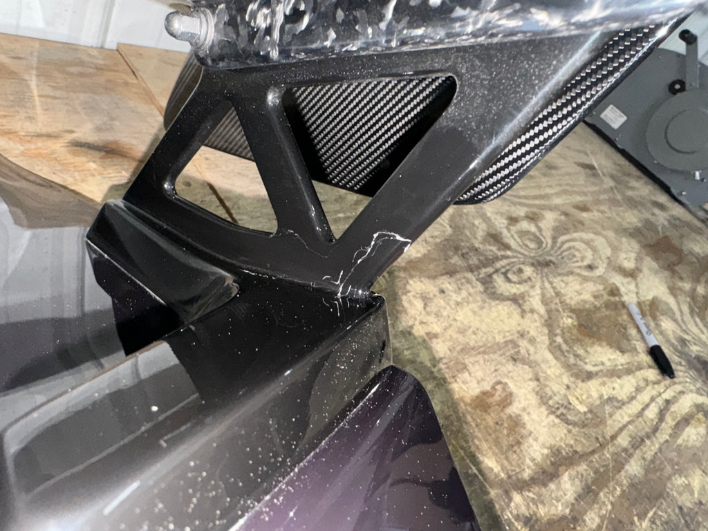 20202022 Mustang GT500 Shelby CFTP Deck Lid Carbon Fiber Spoiler OEM Trunk Lid