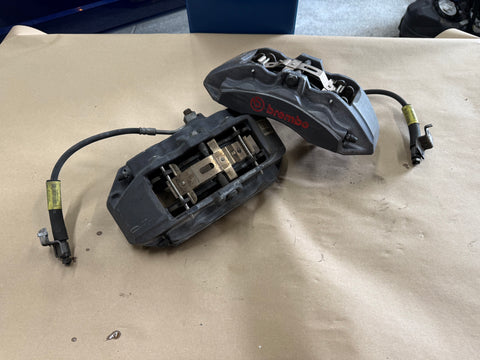 2015-2023 Ford Mustang GT Front 6 Piston BREMBO Brake Calipers
