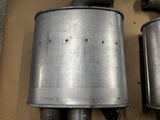 2024-2025 Ford Mustang GT Active Exhaust Quad Tip Mufflers 1100 miles - OEM