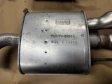 2024-2025 Ford Mustang GT Active Exhaust Quad Tip Mufflers 1100 miles - OEM