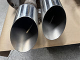 2024-2025 Ford Mustang GT Active Exhaust Quad Tip Mufflers 1100 miles - OEM