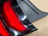 2018-2023 Mustang GT EcoBoost LH RH RED Premium Leather Insert Door Panels Pair