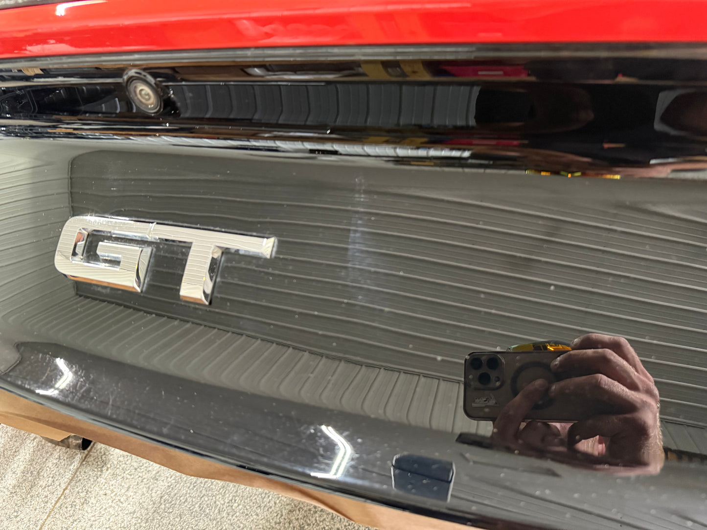 2015-2017 Ford Mustang GT Convertible Trunk Lid Panel Rear Decklid "Comp Orange"