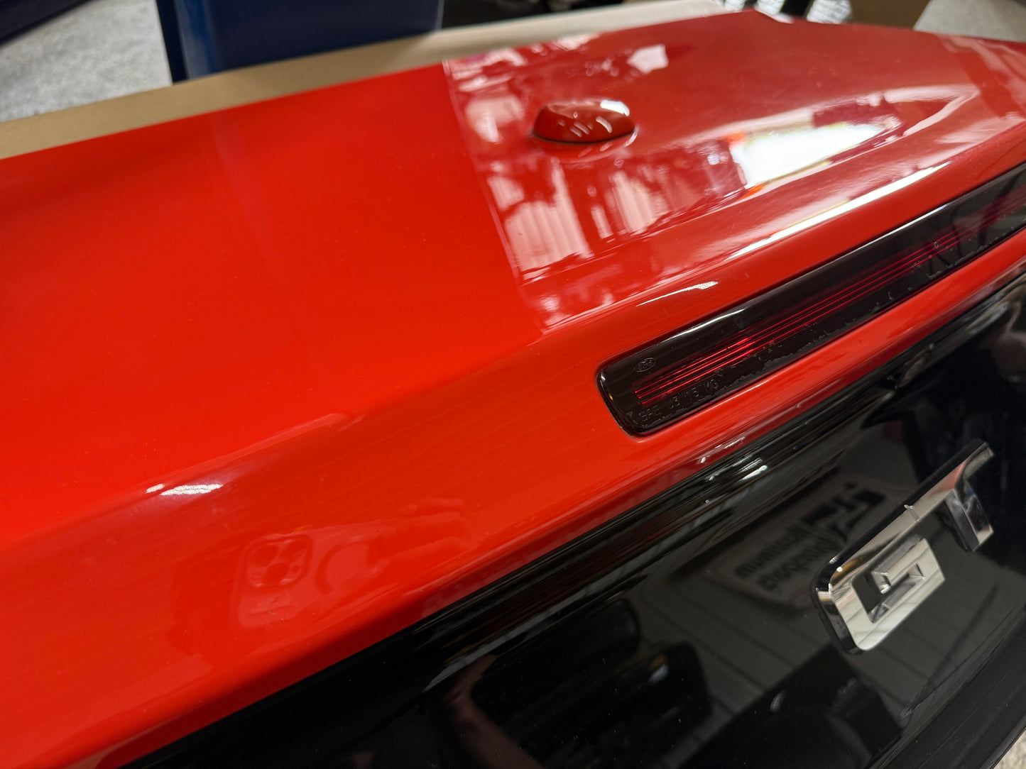 2015-2017 Ford Mustang GT Convertible Trunk Lid Panel Rear Decklid "Comp Orange"
