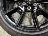 2015-2023 Ford Mustang GT Black Wheel Rim 19"x8.5" Pirelli 255/40/R19