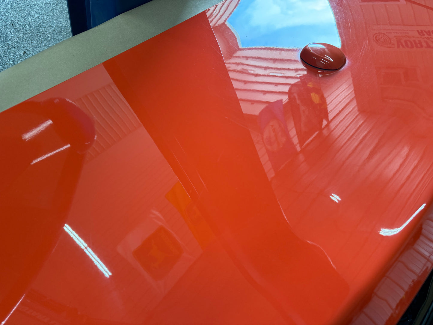 2015-2017 Ford Mustang GT Convertible Trunk Lid Panel Rear Decklid "Comp Orange"
