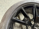 2015-2023 Ford Mustang GT Black Wheel Rim 19"x8.5" Pirelli 255/40/R19
