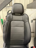 2015-2017 Ford Mustang GT Black Leather Front Rear Power Seats Heat Cooled Vert