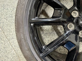 2015-2023 Ford Mustang GT Black Wheel Rim 19"x8.5" Pirelli 255/40/R19