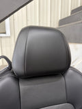 2015-2017 Ford Mustang GT Black Leather Front Rear Power Seats Heat Cooled Vert