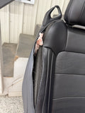2015-2017 Ford Mustang GT Black Leather Front Rear Power Seats Heat Cooled Vert