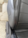 2015-2017 Ford Mustang GT Black Leather Front Rear Power Seats Heat Cooled Vert