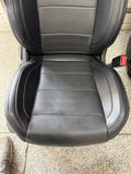 2015-2017 Ford Mustang GT Black Leather Front Rear Power Seats Heat Cooled Vert