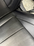 2015-2017 Ford Mustang GT Black Leather Front Rear Power Seats Heat Cooled Vert