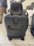 2015-2017 Ford Mustang GT Black Leather Front Rear Power Seats Heat Cooled Vert