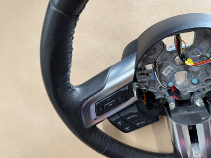 2015-2017 Ford Mustang GT Leather Steering Wheel "Manual"
