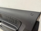 2015-2017 Ford Mustang GT V6 EcoBoost LH RH Leather Insert Door Panels Pair