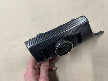 2015-2023 Ford Mustang GT Headlight Switch Knob & Dash Trim Bezel