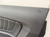 2015-2017 Ford Mustang GT V6 EcoBoost LH RH Leather Insert Door Panels Pair
