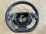 2016-2023 Chevy Camaro ZL1 Wheel Steering Black Suede Red Stitching Manual - OEM