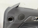 2015-2017 Ford Mustang GT V6 EcoBoost LH RH Leather Insert Door Panels Pair
