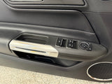 2015-2017 Ford Mustang GT V6 EcoBoost LH RH Leather Insert Door Panels Pair