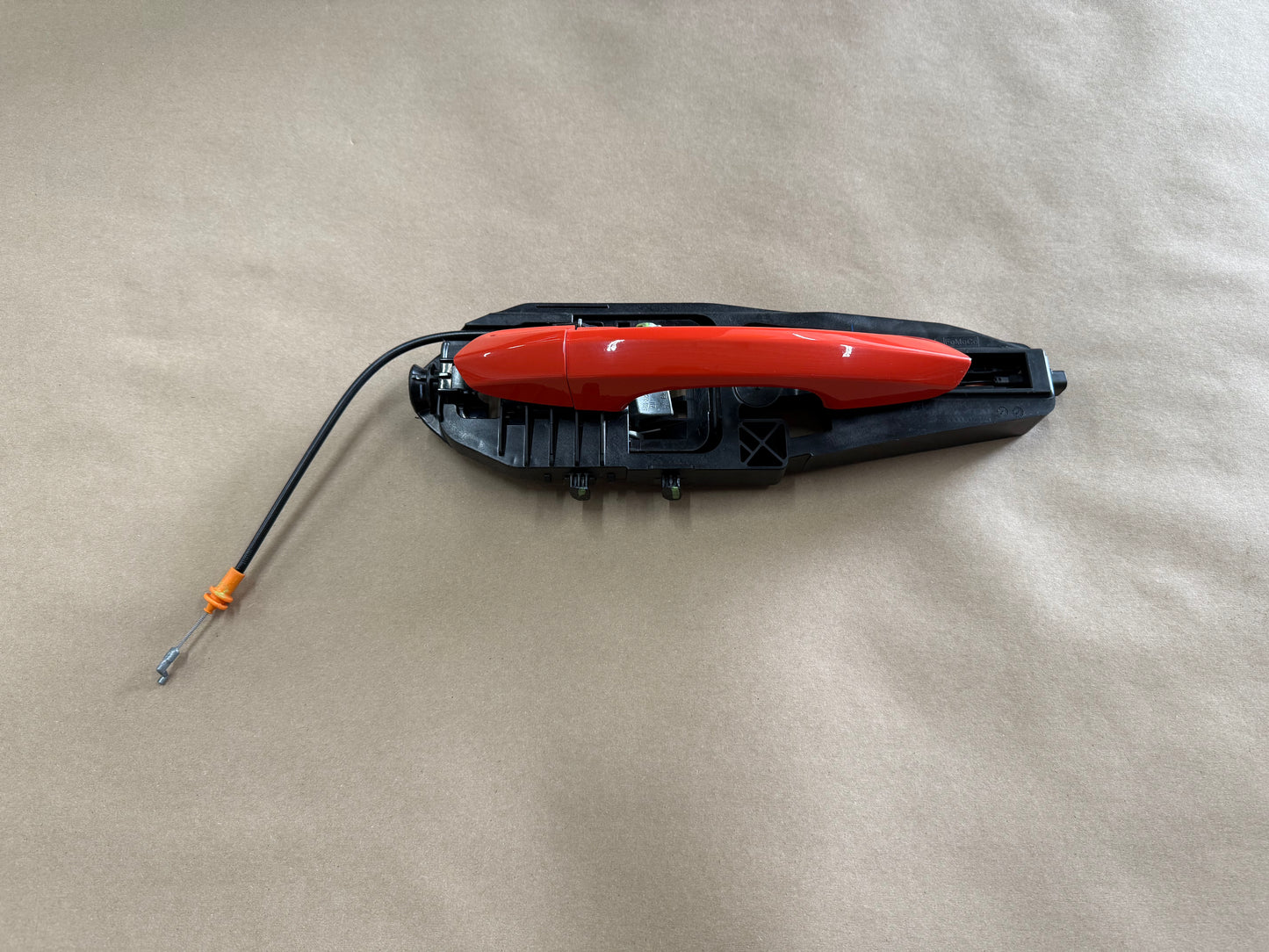 2015-2023 Ford Mustang RH Passenger Side Door Handle "Competition Orange"