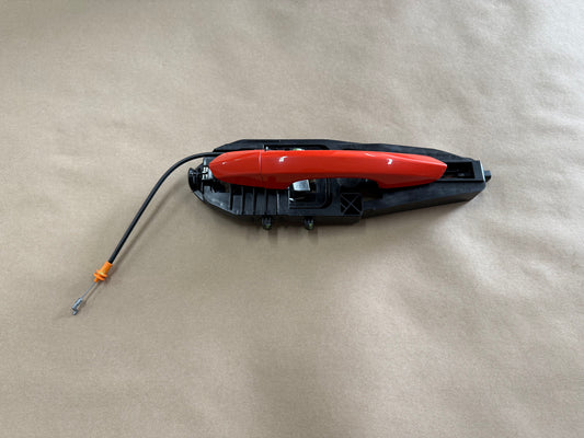 2015-2023 Ford Mustang RH Passenger Side Door Handle "Competition Orange"