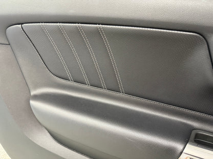 2015-2017 Ford Mustang GT V6 EcoBoost LH RH Leather Insert Door Panels Pair