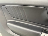 2015-2017 Ford Mustang GT V6 EcoBoost LH RH Leather Insert Door Panels Pair