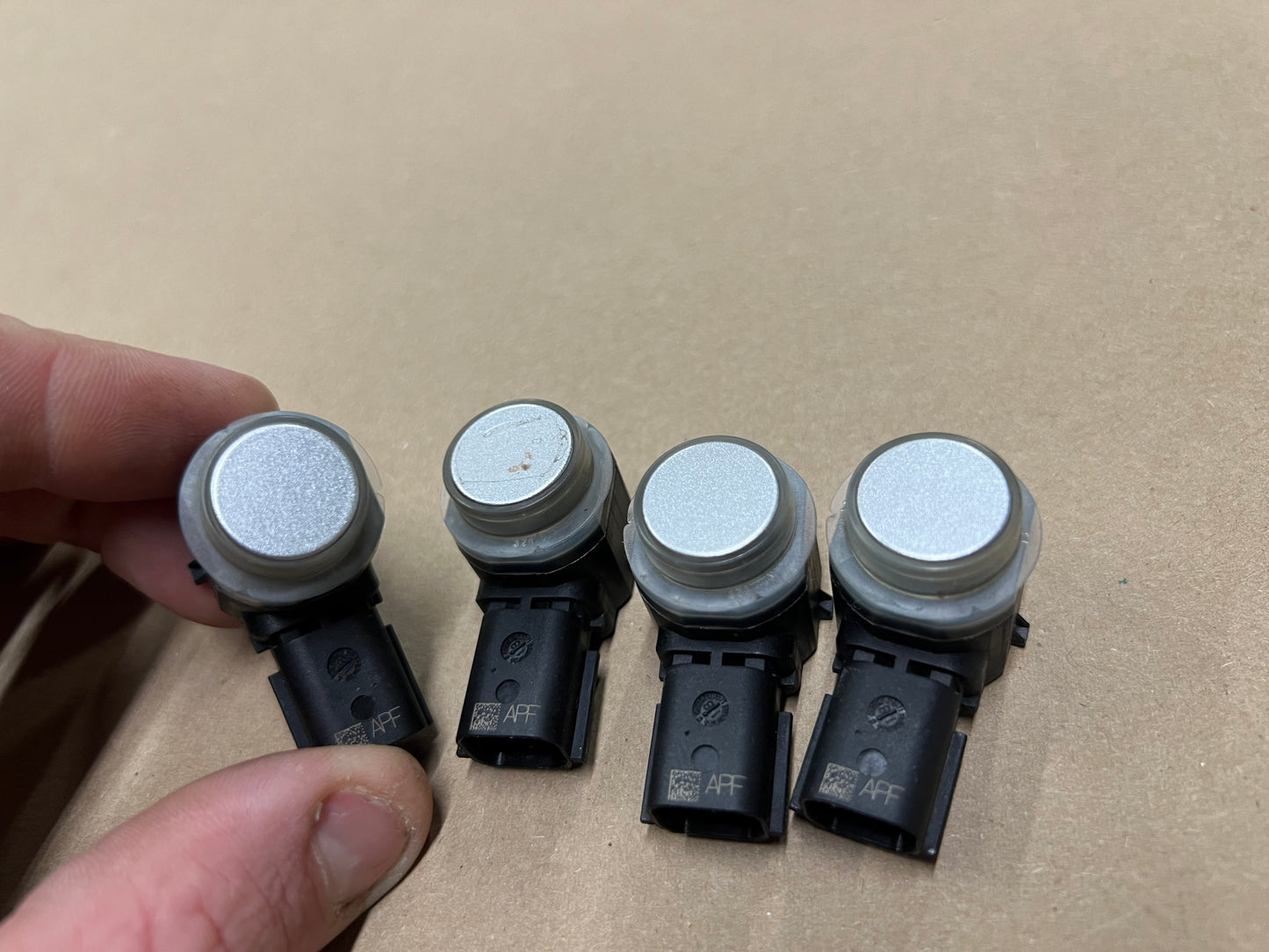 2015-2023 Ford Mustang GT Parking Assist Sensors (4) "Silver"