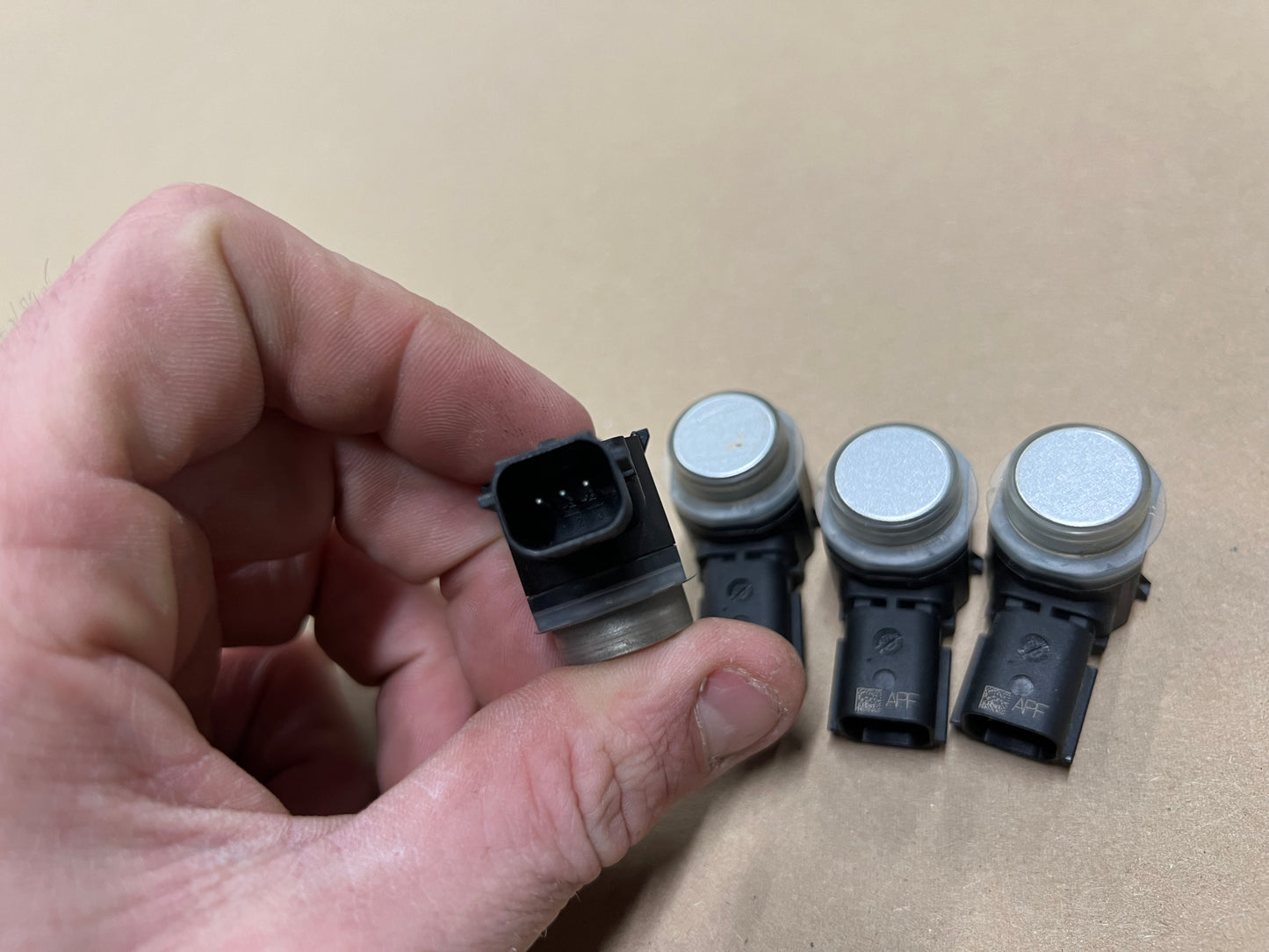 2015-2023 Ford Mustang GT Parking Assist Sensors (4) "Silver"