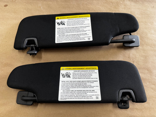 2024-2026 Ford Mustang Coupe Sun Visors Pair - OEM