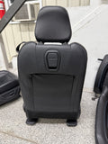2018-2023 Ford Mustang GT Front Rear Leather Seats Black "Blue Stitch"